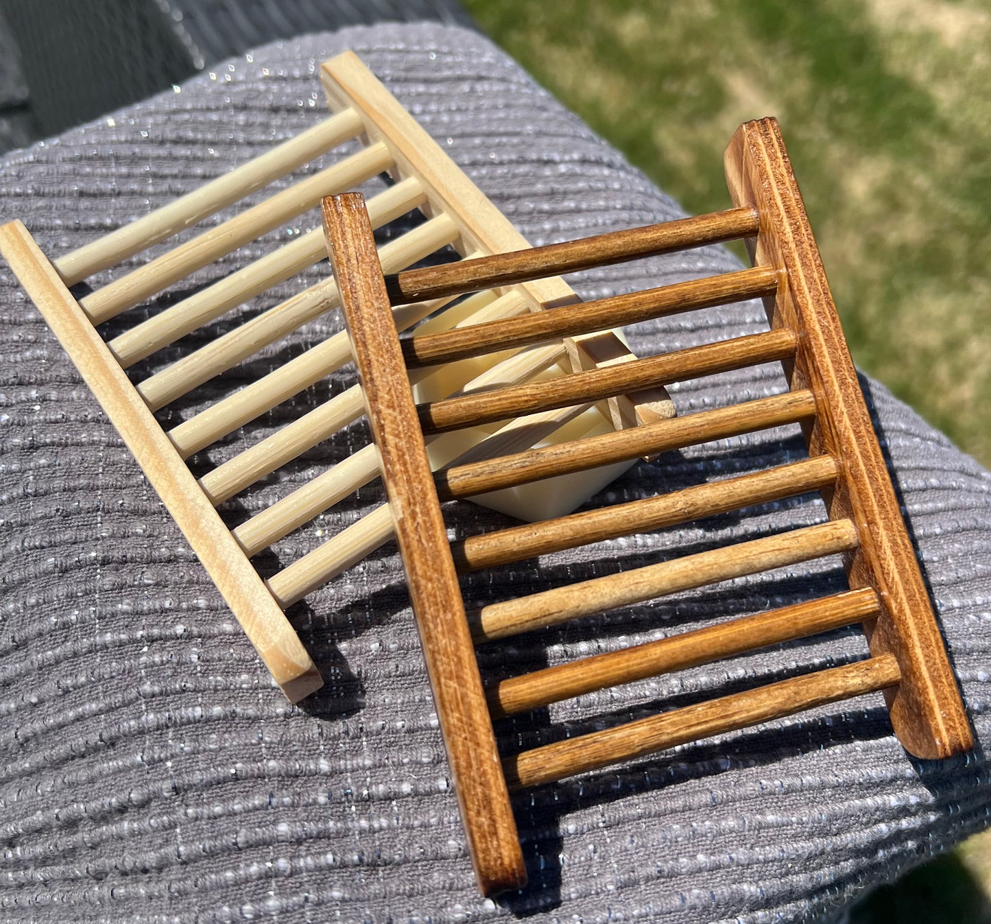 Soap Saver: Wood tray